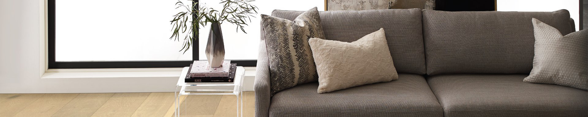 Couch on laminate - Nantahala Flooring Outlet in Franklin, NC